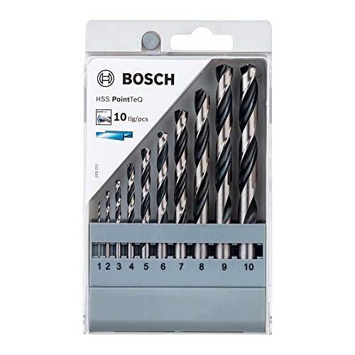 Bosch Jogo Brocas Para Metal Hss-Pointteq 1-10Mm