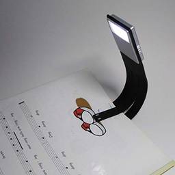 Luminárias LED de leitura recarregáveis Mobestech, USB, luz de leitura de livro, 4 níveis de brilho ajustáveis para proteção ocular, com clipe para livro, para leitura noturna na cama