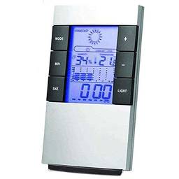 Relógio de Mesa Digital Despertador Previsão do Tempo e Temperatura CBRN01149