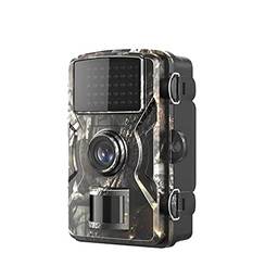 Strachey 1080P Trail Game Hunting Camera com IR, Motion Detection, IP66 à prova d'água, 0.6S Trigger Time e 2.4 '' TFT Color Display para animais selvagens ao ar livre, caça, monitoramento de