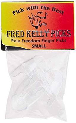 Fred Kelly Picks P7FF-M-3 Poly Freedom Palheta de dedo média