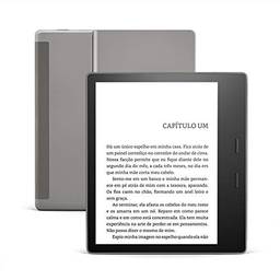 Kindle Oasis 32GB - Com tela de 7" e botões para troca de páginas - Cor Grafite