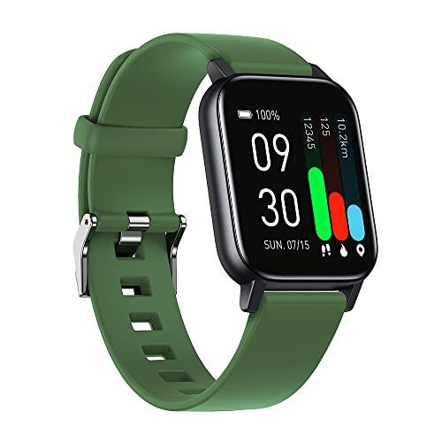 NUTOT GTS1 relógio inteligente relógio esportivo à prova d'água para todos os climas verificação de saúde 16 modos esportivos (verde)