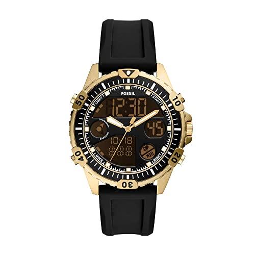 Relógio Fossil Masculino Garret Dourado - FS5781/2DN