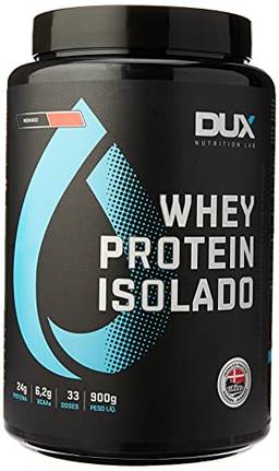 Whey Protein Isolado Pote (900g) - Morango, Dux Nutrition