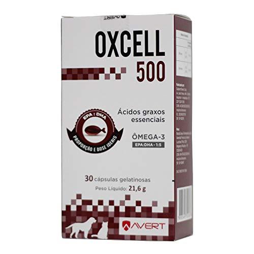 Suplemento Oxcell para Cães e Gatos AVERT 30 Cápsulas - 500mg