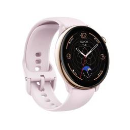 Amazfit GTR MINI Smartwatch, 14 dias de duração da bateria, Alexa integrado, 120 modos esportivos e GPS, visor AMOLED, rastreador de freqüência cardíaca SpO2, à prova d'água, relógio de fitness para iPhone Android (Pink)