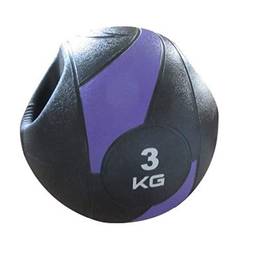 Medicine Ball C/Pegada, 3Kg/230Mm, Liveup Sports