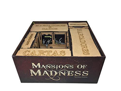 Organizador (Insert) para Mansions of Madness - Bucaneiros Jogos
