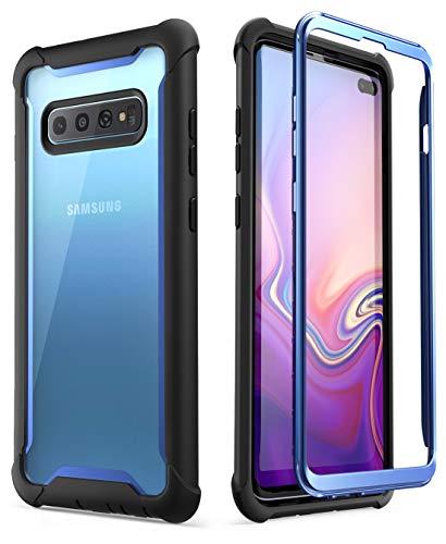 Capa Case Capinha i-Blason Ares para Galaxy S10 Plus versão 2019, Sem película de tela (Azul)
