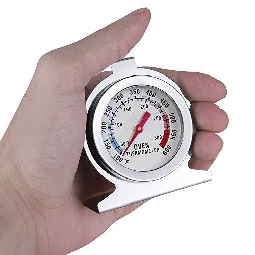 Termômetro Analógico Forno Base Inox 300° Para Fogão A Gás