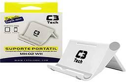 Suporte Universal Para Celular e Tablet C3Tech MH-02 Branco - Ideial para Tablets de 7 a 11Polegadas