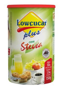 Adoçante Lowc Plus com Stevia Pote 500G