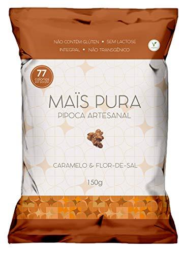 Pipoca Artesanal Sabor Caramelo e Flor de Sal Maïs Pura 150g