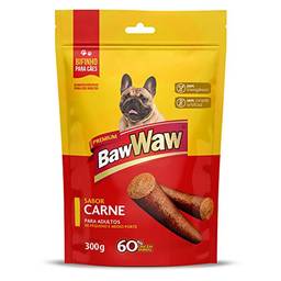 Bifinho Baw Waw para cães pequeno porte sabor Carne 300g