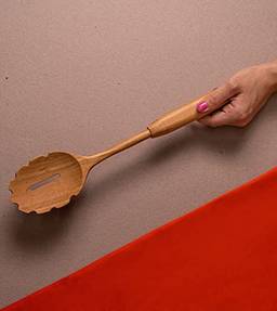 Colher para Espaguete de Bambu 35cm - Oikos