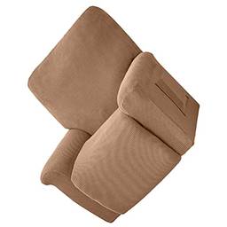 ARTIBETTER Capa de cadeira reclinável capa de sofá elástica ajustável protetor de sofá lavável a chocolate poltrona proteger casaco para sala de estar escritório poltrona capa