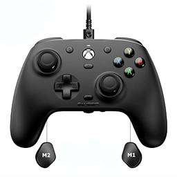 GameSir G7 Wired Controller para Xbox Series X|S, Xbox One e Windows 10/11 - Preto - com placa frontal branca permutável