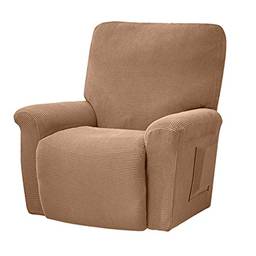 BESPORTBLE Capa de cadeira reclinável antiderrapante capa de poltrona elástica para sofá de massagem