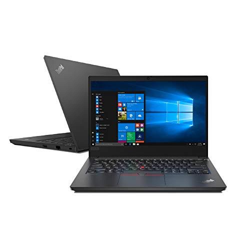 Lenovo Notebook ThinkPad E14 Ryzen 5 8GB 256GB SSD Windows 11 Pro 14" Full HD 20YD0019BO Preto