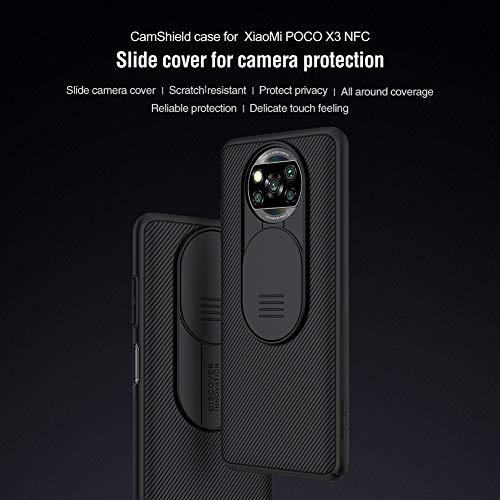 Capa para Xiaomi Poco X3 NFC/Pro com Protetor Deslizante de Câmera