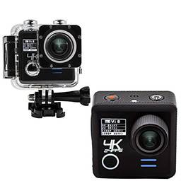Action Câmera 4k Ultra Hd 3840x2160 Wi-fi A Prova D'agua 30m