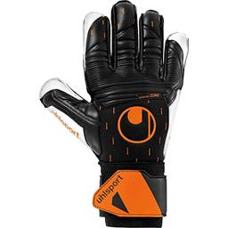 Luva de goleiro uhlsport Speed Contact Soft Pro, preto, laranja