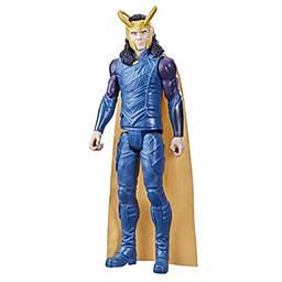 Boneco Marvel Avengers Titan Hero, Figura de 30 cm para Crianças Acima de 4 Anos - Loki - F2246 - Hasbro, multicolorido