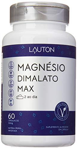 Magnésio Dimalato Max - 60 Cápsulas - Lauton Nutrition, Lauton Nutrition