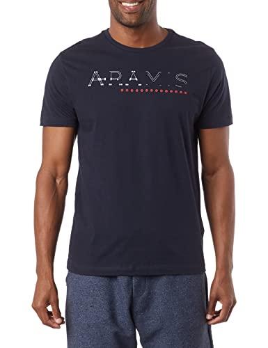 Camiseta Estampa Aramis Rebites (Pa),Masculino,Azul,P