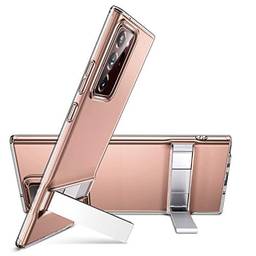 ESR Estojo de suporte de metal para Samsung Galaxy Note 20 Ultra [Suporte vertical e horizontal] [Proteção reforçada contra quedas] - transparente