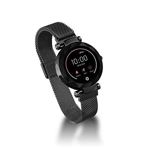 Relógio Smartwatch Paris Preto Atrio Leitura De Mensagem Modo Esportivo Monitor Cardíaco e Sono à Prova de Água IP67 – ES267