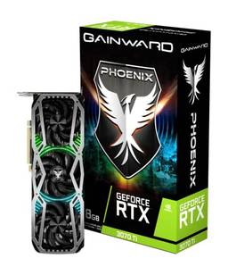 GPU NV RTX3070TI 8GB PHOENIX G6X 256BITS GAINWARD NED307T019P2-1046X* (Lite Hash Rate)