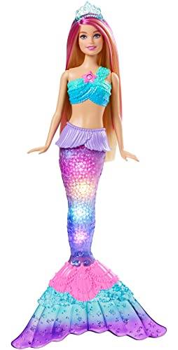 Barbie Dreamtopia Sereia Luzes e Brilhos, Mattel