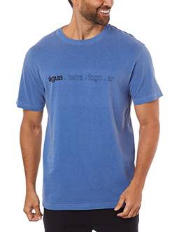 Camiseta,T-Shirt Stone Água,Osklen,masculino,Azul Escuro,G