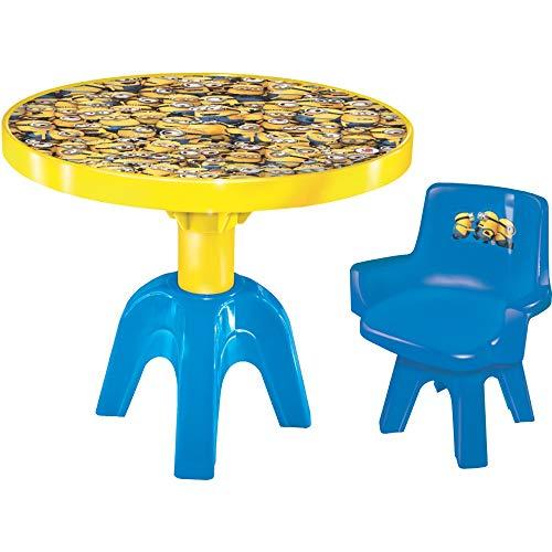Mesa E Cadeira Minions