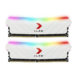 PNY 32 GB (2 x 16 GB) XLR8 Gaming EPIC-X RGB™ DDR4 3200 MHz Desktop Memory RAM White Edition – (MD32GK2D4320016XWRGB)?