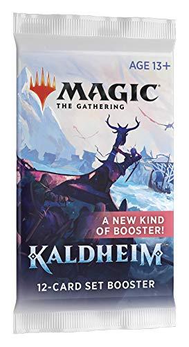 Magic The Gathering: Kaldheim| 12 cards | 1 Art Card | 1 Token or Special Card Magic History | Set Booster Unitário - Inglês