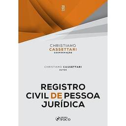 Registro Civil de Pessoas Jurídicas - 1ª Ed - 2023