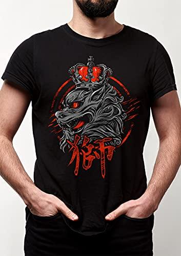 Camiseta geek Leão Guardião Shishi Mitologia Chines Japones