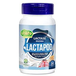 Lactapod Lactase 10.000 FCC 450mg Vegan 30Cáps. - Unilife