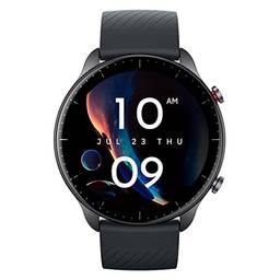 2022 Nova versão Amazfit GTR 2 Fitness Smartwatch Call 14 dias de vida útil da bateria AMOLED Alexa Música embutida 5ATM Monitoramento do sono (black)