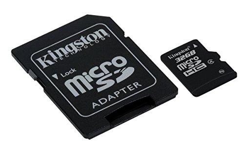 Cartao de Memoria Classe 4 Kingston SDC4/32GB Micro SDHC 32GB com Adaptador SD