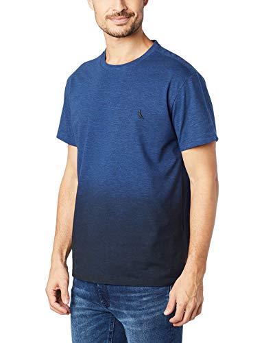 Camiseta T-Shirt Básica, Reserva, Masculino, Carbono Azul, P