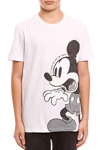 Camiseta Disney: It´S Never Too Late For Mickey!, Colcci Fun, Meninos, Branco, 10