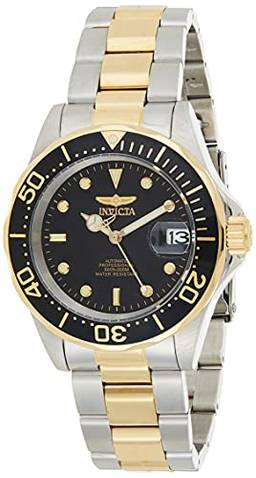 Invicta Relógio automático masculino 8927 Pro Diver Collection, Dourado/preto, 8927