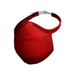 Máscara Esportiva Knit Fiber - Tamanho G, Vermelha