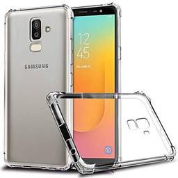 Capa Anti Shock para Samsung Galaxy J6, Cell Case, Capa Anti-Impacto, Transparente