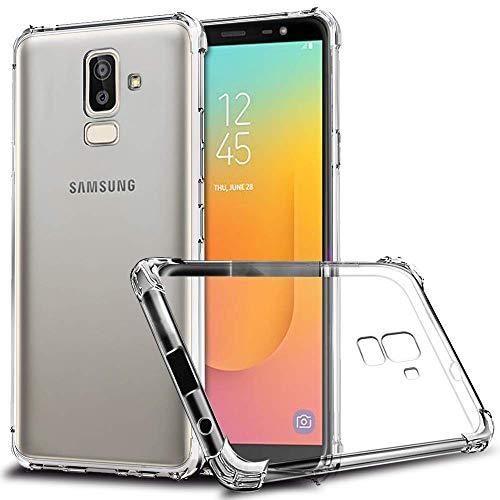 Capa Anti Shock para Samsung Galaxy J8, Cell Case, Capa Anti-Impacto, Transparente