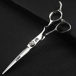 Tesoura de cabeleireiro especial importada do Japão 440c aço inoxidável 6 polegadas tesoura profissional cabeleireiro cabeleireiro corte de cabelo em tesouras esparsas (tesoura de corte)